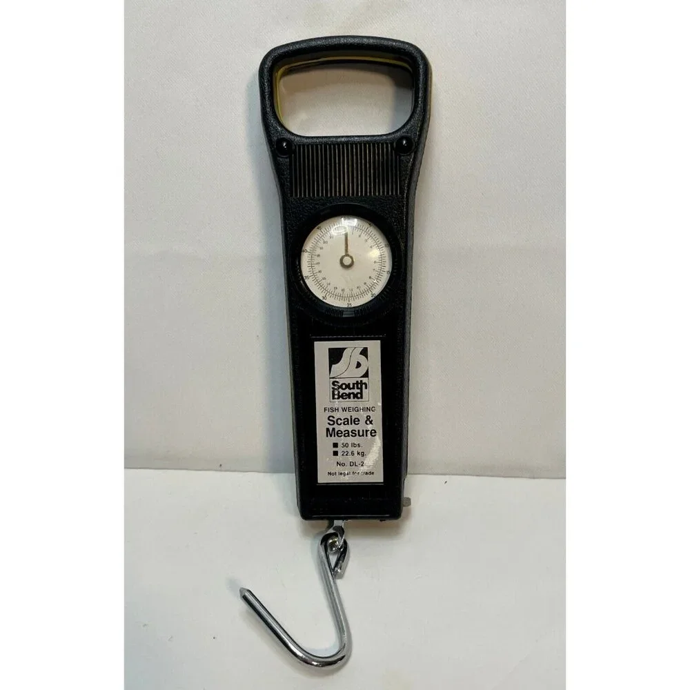 South Bend Fish Weighing Scale & Measure DL-2 50 lbs